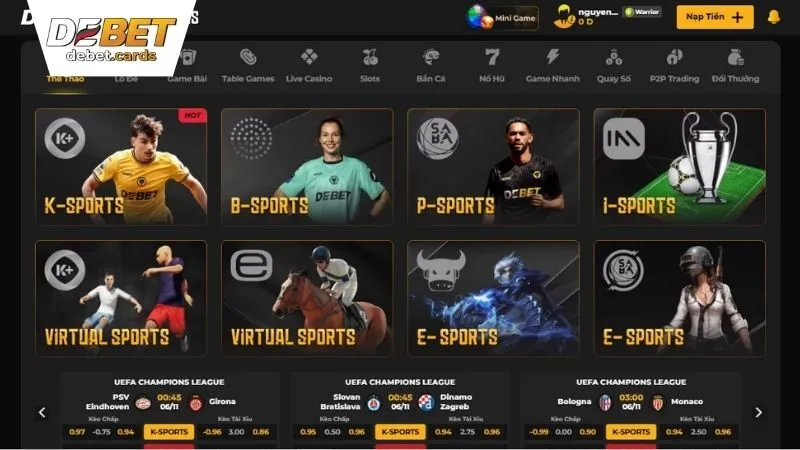 E-SPORT DEBET - Cá Cược Thể Thao Điện Tử Đa Dạng, Hấp Dẫn 1 e-sport-debet